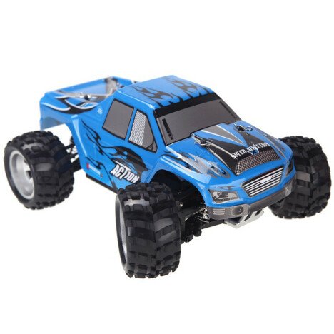 Masinuta cu Telecomanda iUni A979, 50km/h Off Road Buggy 4x4, Albastru